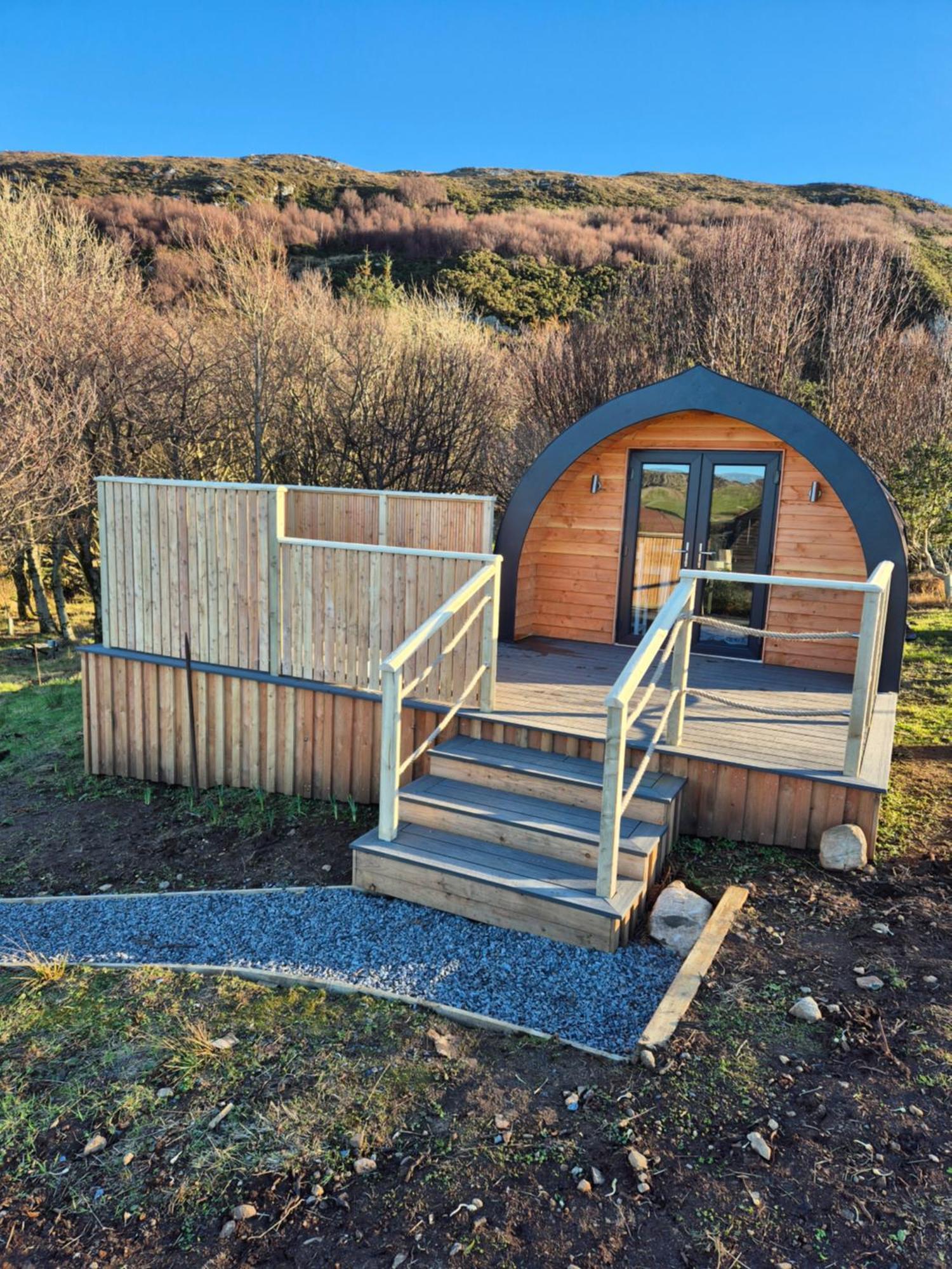 Tighlochan Pods Scourie Exterior photo